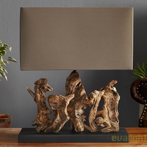 Veioza / Lampa de masa design rustic Aragon A-20694 VC 42541 universul-luminii.ro
