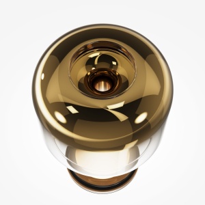 Veioza/Lampa de masa LED design modern Spirito auriu 163901 universul-luminii.ro