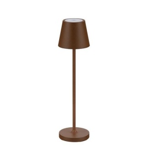 Veioza/Lampa de masa LED portabila exterior IP54 PETIT maro