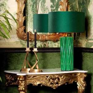 Veioza, Lampa de masa LUX, Ceramica, Verde, Amarello 69311 universul-luminii.ro