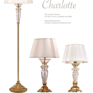 Veioza, Lampa de masa LUX realizat manual Charlotte 240611 universul-luminii.ro
