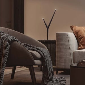 Veioza, Lampa de masa minimalista LED Arrecife negru - Img 2