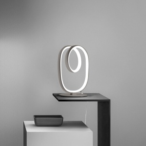 Veioza LED design modern Diva, auriu, alb sau titan
