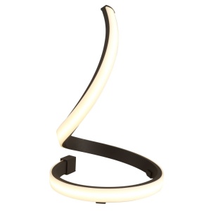 Veioza LED design modern minimalist NUR maro oxid