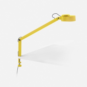 Veioza LED dimabila / Lampa de birou design ultra-modern INVITING galbena 215011 universul-luminii.ro