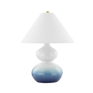 Veioza LUX, Ceramica Albastra, Tesatura In, AIMEE