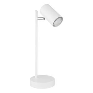 Veioza minimalista cu spot directionabil ROBBY alba 105831 universul-luminii.ro