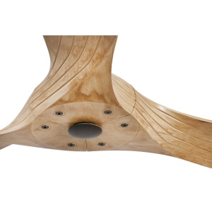 Ventilator de tavan cu telecomanda design modern MOREA maro/ lemn pin 84601 universul-luminii.ro