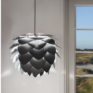 Abajur modern Aluvia 40cm, antracit 179042 universul-luminii.ro