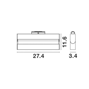 Accesoriu, Modul de iluminat pentru sina magnetica Buxton, Loop sau Sign, RIETI 80472 universul-luminii.ro