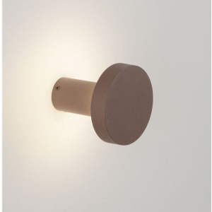 Aplica ambientala exterior IP65 LED 2700K GONG corten - Img 5