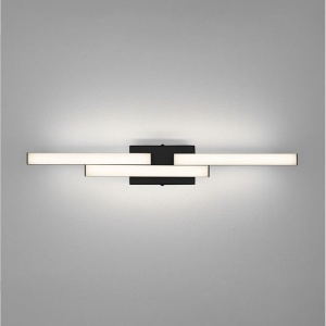 Aplica baie LED, protectie IP44, Aluminiu, Negru, Atom, NVL-9695269 247702 universul-luminii.ro