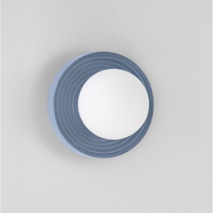 Aplica baie protectie IP44, Portelan blue gri, ORBIQUE 22cm 245032 universul-luminii.ro