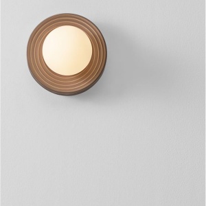Aplica baie protectie IP44, Portelan mocha, ORBIQUE 16cm 168332 universul-luminii.ro
