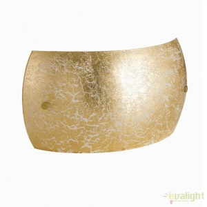 Aplica cu abajur din sticla aurie Vanity I-VANITY/AP ORO FE