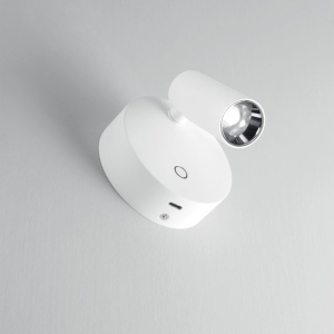 Aplica cu reader LED directionabil USB-C ELF AP BIANCO - Img 4