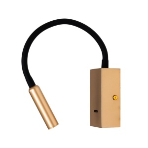 Aplica cu reder LED directionabil Mamba auriu - Img 2
