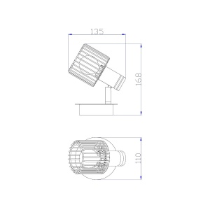 Aplica cu spot design modern MARTIN 92462 universul-luminii.ro