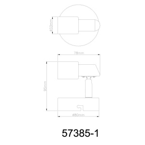 Aplica cu Spot directionabil KINLEY 240212 universul-luminii.ro