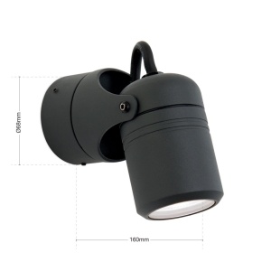 Aplica de exterior cu spot directionabil IP44 VISION 1L 235912 universul-luminii.ro
