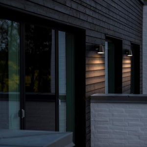 Aplica de exterior stil modern Front Single neagra 46801003 NL 72802 universul-luminii.ro