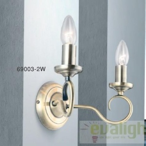 Aplica de perete 2 brate Truncatus 69003-2W GL 44222 universul-luminii.ro