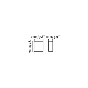Aplica de perete ambientala design natural OTTON SQ 200 iuta 217282 universul-luminii.ro