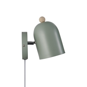 Aplica de perete camera copii design nordic Gaston verde - Img 3