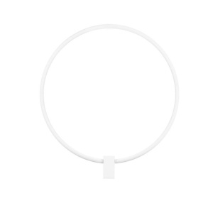 Aplica de perete circulara LED CCT CERCIO 50cm alb - Img 4