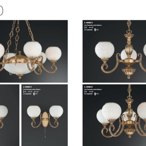 Aplica de perete clasica din alama design italian 8550 204842 universul-luminii.ro