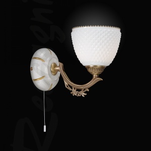 Aplica de perete clasica din alama design italian 8656 107752 universul-luminii.ro