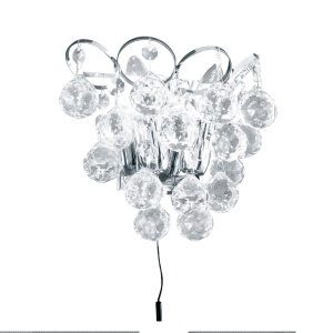 Aplica de perete cristal Asfour KRISTALL KLASSISCH crom - Img 3