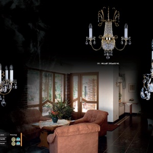 Aplica de perete Cristal Bohemia Exclusive Hillary WL CE 174622 universul-luminii.ro