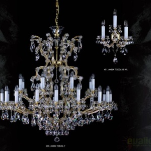 Aplica de perete Cristal Bohemia Exclusive MARIA TEREZIA 18 WL CE - Img 6
