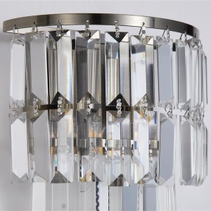 Aplica de perete cristal Empire 2L, baie IP44 628372 universul-luminii.ro