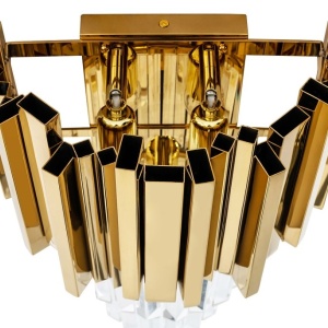 Aplica de perete, Cristale de Sticla, Glamour Wall Gold 69722 universul-luminii.ro