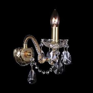 Aplica de perete cu 1 brat, cristal Bohemia N21 120/01/1-A - Img 1