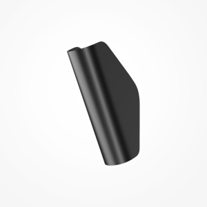 Aplica de perete cu lumina ambientala, design minimalist Notta negru 212382 universul-luminii.ro