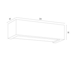 Aplica de perete cu lumina ambientala design modern Caserta auriu 32cm 124002 universul-luminii.ro