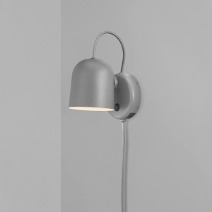 Aplica de perete, cu mufa usb, design modern Angle gri 2120601010 NL 94442 universul-luminii.ro
