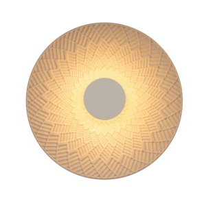 Aplica de perete decorativa LED Misaki crem