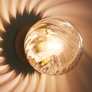 Aplica de perete design Art Deco Chisell 25 Brass 220782 universul-luminii.ro