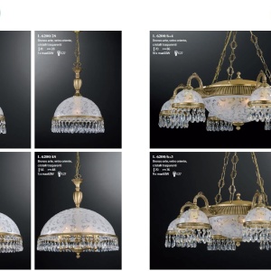 Aplica de perete design clasic realizata manual din alama si Cristal Scholer 6200 105222 universul-luminii.ro
