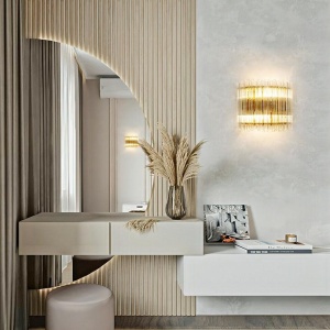 Aplica de perete design decorativ PALAS auriu 222362 universul-luminii.ro