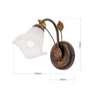 Aplica de perete design elegant SISI antique 235312 universul-luminii.ro
