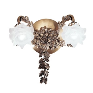 Aplica de perete design floral LUX realizata manual Rose