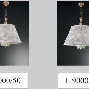 Aplica de perete design italian din alama si detalii din portelan 9000 211592 universul-luminii.ro
