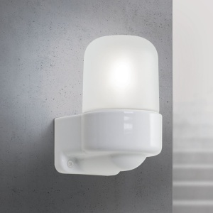 Aplica de perete design minimalist din ceramica alba OSTIA