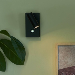 Aplica de perete design modern, 3-Step MOODMAKER OMARI negru 2112231003 NL 197092 universul-luminii.ro