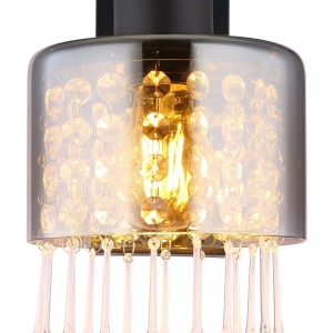 Aplica de perete design modern Hendry negru 135612 universul-luminii.ro